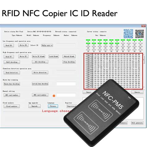 rfid card reader configuration|rfid label reader free version.